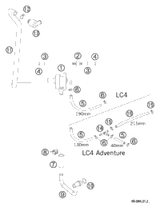 KTM FLYWHEEL KOKUSAN GP9128  '97 2003 640 LC4 Adventure 58439005100