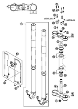 KTM EXHAUST PIPE 450-525    04 04 2007 450 XC-W 59405007200