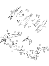 KTM Lockset cpl. 2020 790 ADVENTURE ORANGE 63511066044