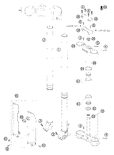 KTM MASTER CYLINDER CPL. RACING 04 2005 250 EXC Factory Racing & 59002030200