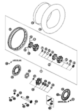 KTM BRAKE CAL. FR.L/S-WITHOUT PADS 2012 990 Adventure White 6011301500133