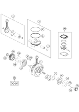 KTM DRIVETRAIN KIT 1290 SD 17T/38T 2016 1290 SUPERDUKE R BLACK 00050002029