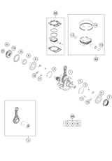 KTM DRIVETRAIN KIT 1290 SD 17T/38T 2018 1290 SUPER DUKE R WHITE - Chassis 00050002029