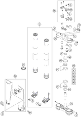 KTM DRIVETRAIN KIT 1290 SD 17T/38T 2017 1290 SUPER DUKE R BLACK 00050002029
