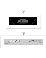 KTM Rear wheel hub cmpl. 2024 300 SX Chassis A46010010044