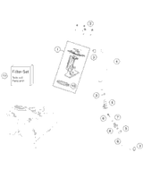 KTM Rear wheel hub cmpl. 2024 300 XC Chassis A46010010044