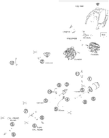 KTM CAMSHAFT OUTLET REAR 2011 990 Adventure 61136110000