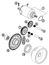 KTM BOTT.FORK PLATE VMT. X=22MM BL 2012 250 XCF 7720103202230