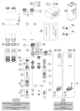 KTM SCREW CAP + TUBE CPL. L/S 2018 125 SX 48601453S1