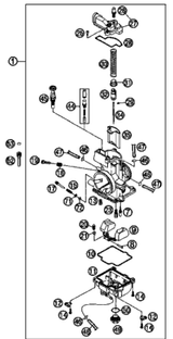 KTM OUTER CLUTCH HUB LOOSE  2003 2003 250 SX 54832001000