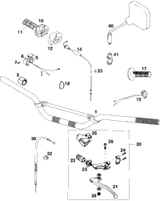 KTM MASTER CYLINDER CPL. 9,5MM 04 2005 200 EXC 50302030200