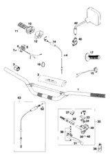 KTM MASTER CYLINDER CPL. 9,5MM 09 09 2011 125 SX 50302030300