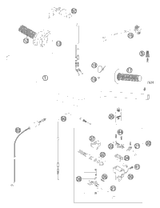 KTM MASTER CYLINDER CPL. 9,5MM 04 2005 125 EXC Sixdays 50302030200
