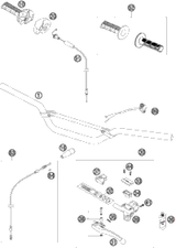 KTM MASTER CYLINDER CPL. 9,5MM 09 09 2011 200 XC-W 50302030300