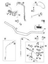 KTM MASTER CYLINDER CPL. 9,5MM 09 09 2012 150 SX 50302030300