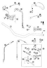 KTM MASTER CYLINDER CPL. 9,5MM 09 09 2013 200 XC-W Chassis 50302030300