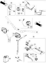 KTM LOW. TRIPLE-CLAMP 33-35 OFFSET 2022 690 SMC R Chassis 2700103113430