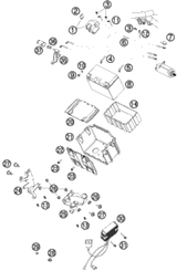 KTM BATTERY 12V/11AH      03 03 2015 1190 ADV R 60011053000