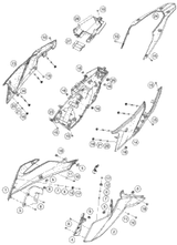 KTM Handbremszylinder kpl. 10mm 2023 65 SX Chassis A40513001044