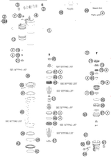 KTM MONOSHOCK UPPER PART CPL. 2013 500 EXC 50180833SA2