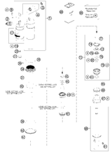 KTM MONOSHOCK UPPER PART CPL. 2013 500 XC-W 50180833SA2