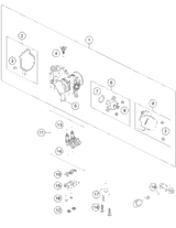 KTM Throttle body 2024 150 XC-W Engine A44041101000