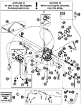 KTM CARDRIDGE SET CPL. L/S 2015 1190 ADV GREY 57430048S1