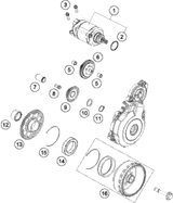 KTM SUB FRAME SX ''Q7'' 07 07 2007 144 SX USA 77303002000
