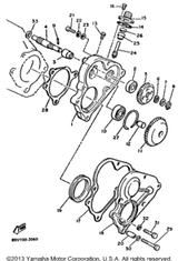 Oil Seal 1993 VENTURE XL (VT480T) 93101-10090-00