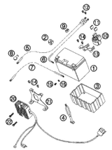 KTM BRAKE CALIPER RADIAL L/S 05 05 2007 950 Supermoto Orange 62513015000 KTM BRAKE CALIPER RADIAL L/S 05 05 2007 950 Supermoto Orange 62513015000
