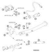 KTM CALIPER L/S NAT. WITHOUT PADS 2008 690 SMC 6251301500101