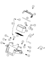 KTM Front brake caliper left 2019 790 ADV ORANGE 63513015000