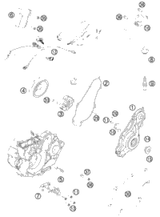 KTM GASKET SET 450/505 SX-F 2012 450 SX-F USA 77330099000