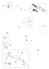 KTM Master cylinder cpl. 2022 85 SX 17 14 Chassis 47202030044