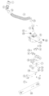 KTM Main harness US 2020 250 XC-W TPI 55711175000