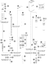 KTM Fork outer tube 49,13x600 dt54 db60 2019 1090 ADVENTURE R 48601174