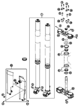KTM SUB FRAME SX 2012 150 SX 77203002000