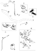 KTM SUB FRAME SX 2013 500 EXC 77203002000