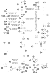 KTM AXLE CLAMP L/S WITH INNER TUBE 2013 FE 250 48601028S1