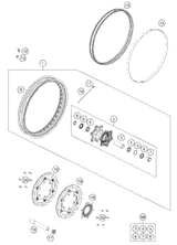 KTM CONTROL UNIT CURVE LIGHT 2019 1290 SUPER DUKE GT WHITE 60414039000