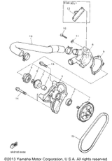 Bolt, Flange 1995 VMAX 500 LE (ELEC START) (VX500EV) 95817-08040-00