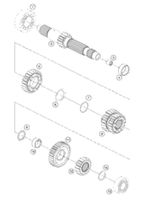 KTM FAN COVER CPL. 2015 1190 ADV GREY 60335044033