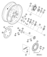 KTM VALVE KIT 1290 SUPERDUKE ON DEMAND 2019 1290 SUPER ADVENTURE S SILVER 61236030110