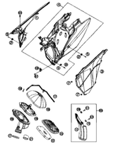 KTM FUEL TANK CPL. 7,5L EFI SX 11 11 2011 250 SX-F 7720701304430