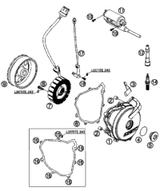 KTM REAR HUB CPL. BLACK 2012 990 Adventure Blue 6011001004433