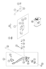 KTM PISTON II CPL.      05 2007 250 EXC-F 77030007000 II