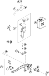 KTM PISTON II CPL. 2009 250 XCF-W 77030007500 II
