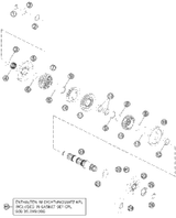 KTM CARBURATOR KEIHIN PWK 39  04 2006 125 SX 50331101144