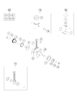 KTM CARBURETOR KEIHIN PWK 39 2002 2003 125 EXC 50331001744