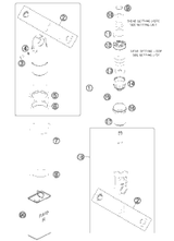 KTM footpart cpl. 2023 50 SX MINI Chassis 36120781S19